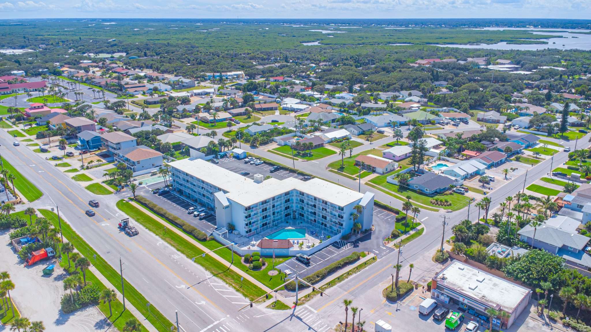coastal New Smyrna Beach condo available for sale in Florida with REALTORS at KGV Realty Group